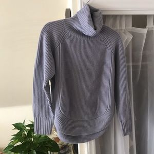 ARITZIA Wilfred Purple Turtleneck